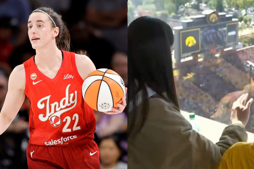 Caitlin Clark shares a heartwarming moment with Iowa children’s ...