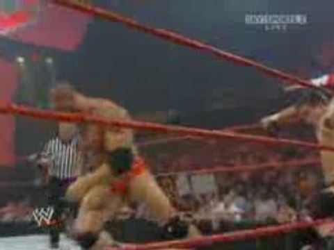 Batista & John Cena vs Cody Rhodes & Ted DiBiase 11.8.08