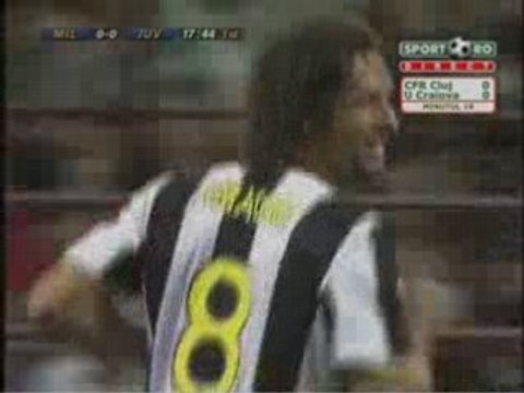 Milan - Juventus but annulé d'Amauri