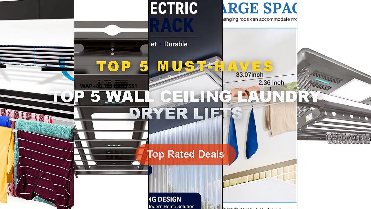 Why Everyone Is Buying Top 5 Wall Ceiling Laundry Dryer Lifts - Smart ...