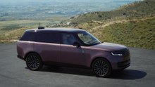 Range Rover Electric Design Preview in Mauve