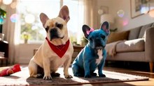 Les 2 bouledogue français qui passe du temps ensemble #pets