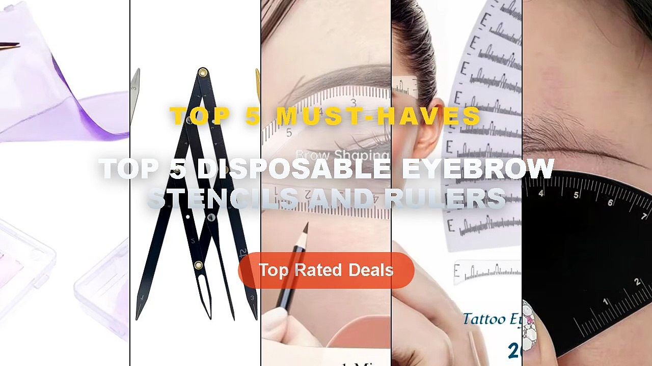 Best Top 5 Disposable Eyebrow Stencils And Rulers on AliExpress ...