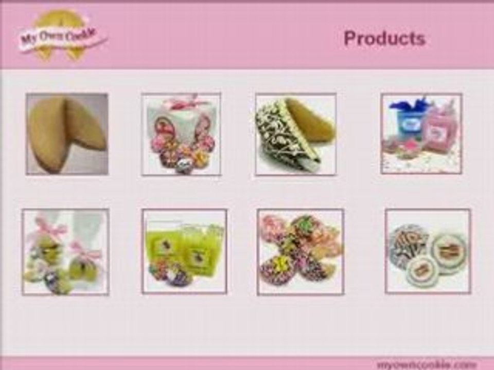 My Own Cookie - Custom & Personalized Giant Fortune Cookies