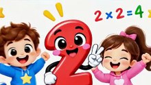 Table of 2 for Kids | Learn 2 Times Table | Multiplication for Kids