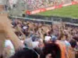 OM-auxerre échauffement des joueurs