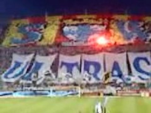 OM-auxerre entrée des joueurs + tifos