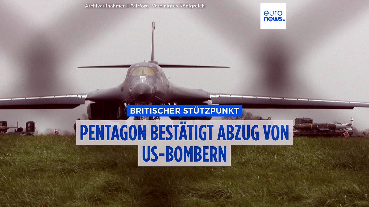 USA ziehen B-1-Bomber von britischem Stützpunkt ab