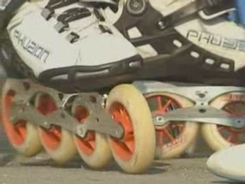 Backward skating record
