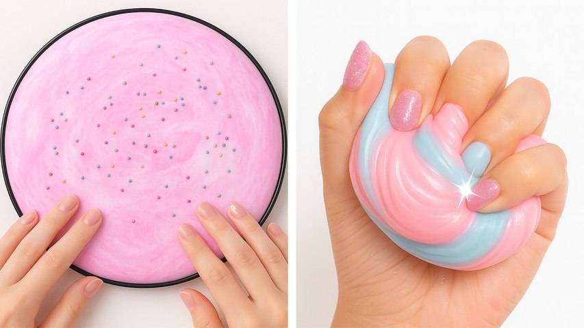 1 Hour Oddly Satisfying Slime ASMR for Relaxation and Sleep