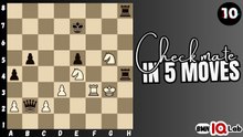 #ChessPressure ♟️🗜 Can you checkmate in 5 moves? (Part 70) (White to play)♟️