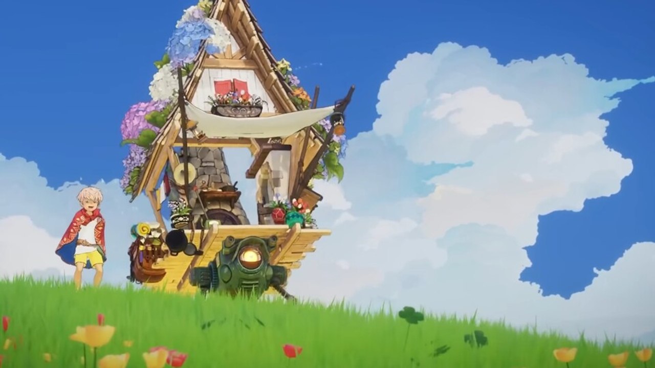 In diesem adventure rettet ihr eine bildhübsche welt im ghibli-stil mit eurem wandelnden haus und vielen knuffigen geistern