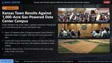 Kansas Town Revolts Against 1,000-Acre Gas-Powered Data Center Campus