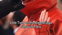 Lola Tung's Show-Stopping Balenciaga Look in Paris