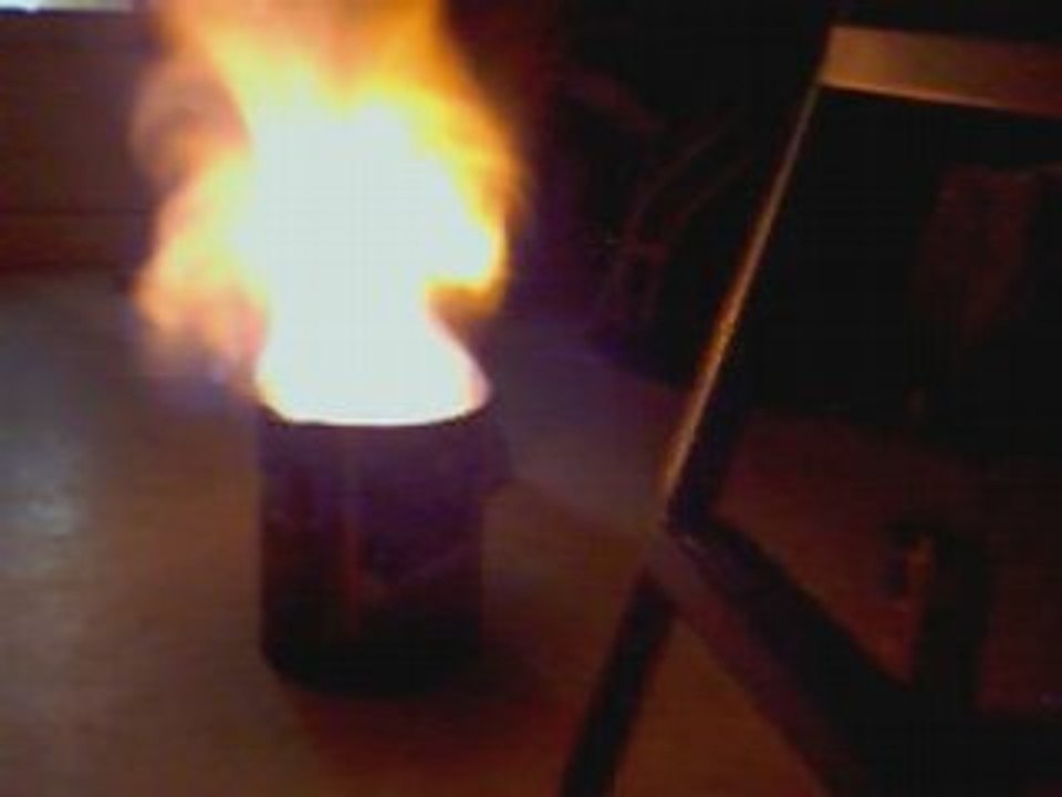 explosion de poubelle