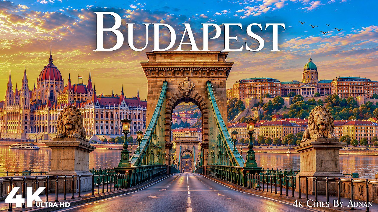 Budapest Walking Tour in 4K | Parliament, Buda Castle & Hidden Gems ...
