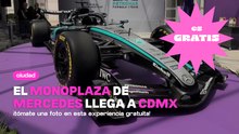 Monoplaza de Mercedes en CDMX: visítalo GRATIS