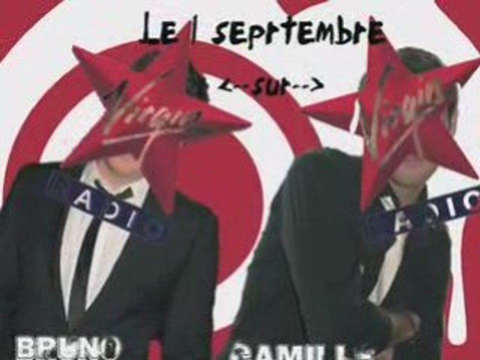 BRUNO GUILLON et CAMILLE DEBARQUE SUR VIRGIN RADIO