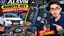 Alsvin Remote Key Open 🔑 Watch Full Guide!