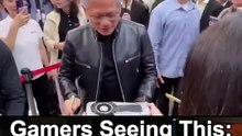 When Jensen Huang Saw the GTX 1080 Ti Again... 😢🔥