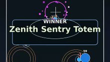 Zenith Sentry Totem vs Cosmo Sentry Totem | Marble Race Physics Simulation Tournament | Vortex Derby Play