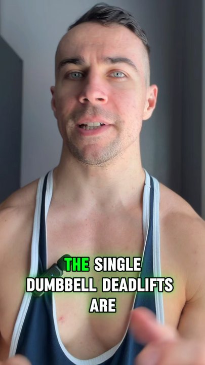 Major Benefits of Single Dumbbell Deadlifts 🏋️ - video Dailymotion