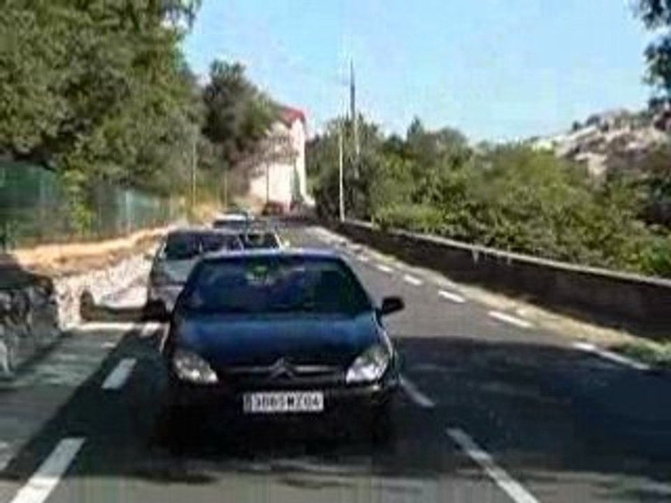 sur la route