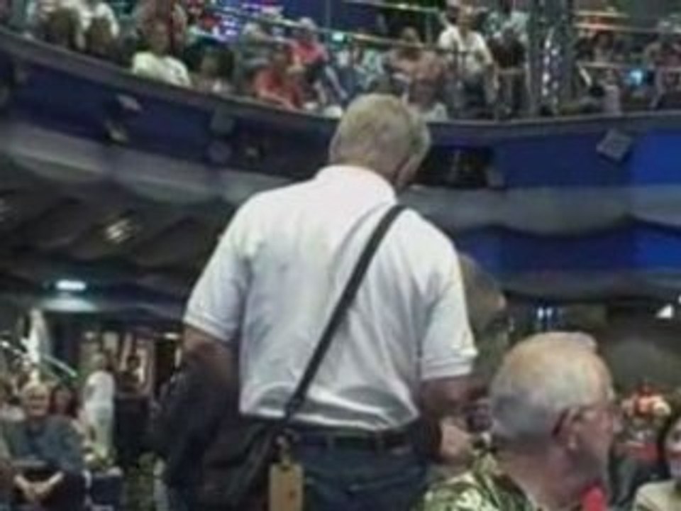 John gets to know the audience