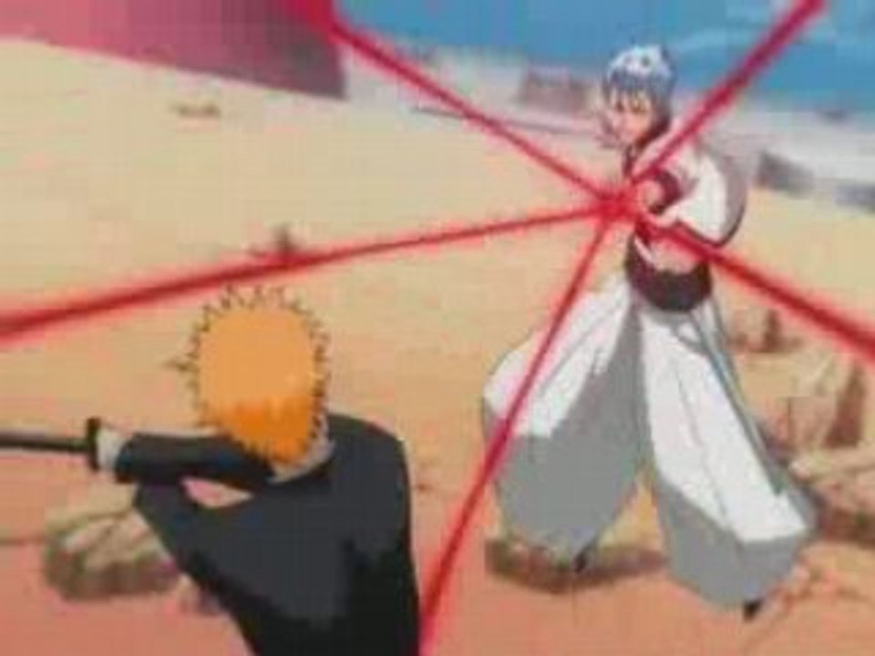 Amv de bleach avec ichigo, grimmjow , rukia .....
