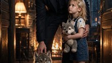 El pandillero papá recogió a un pequeño hombre lobo | Película Completa en Español