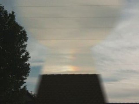 lumieres de couleurs dans le ciel en dordogne