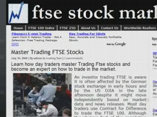 Trading Ftse Tips And Hints