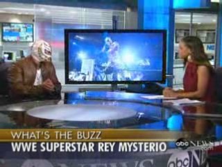 Rey Mysterio interview on ABC News