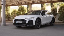 Audi A6 allroad e-hybrid Design in Glacier white