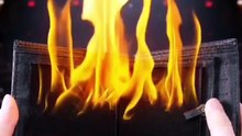 Fire Wallet – Professional Flaming Magic Trick Wallet 🔥