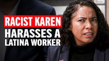 Racist Karen Harasses Latina Worker at Airport