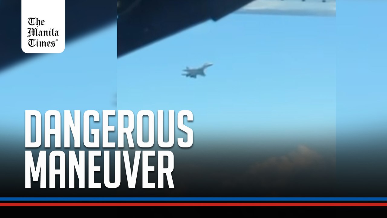 Chinese aircraft in dangerous maneuver