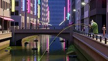 最も汚い街での釣り ＃５３