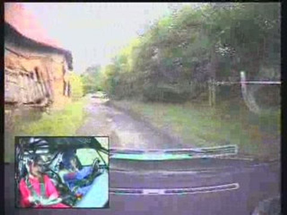 Onboard Hanquiez / Leclerc - Rallye du Boulonnais 2009 ES6
