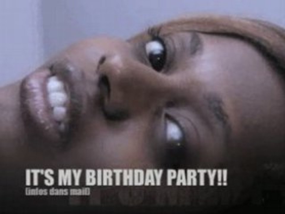 IT'S MY BIRTHDAY!  28 ans!