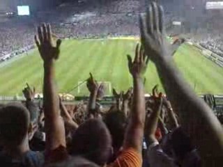 Virage sud OM AUXERRE