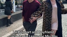 Lili Reinhart and Jack Martin's Stylish Paris Outing