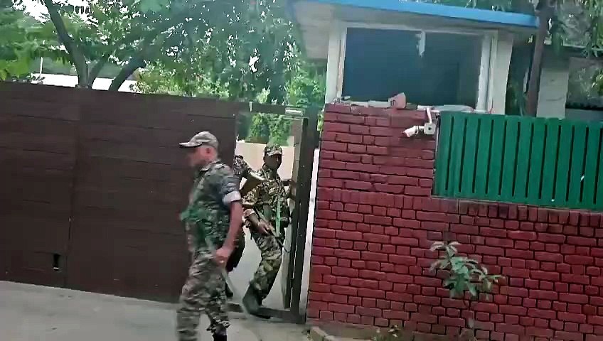 Big Breaking  CBI raids the Chandigarh residence of Punjab CM Bhagwant Mann’s OSD Rajbir Singh Ghumman.