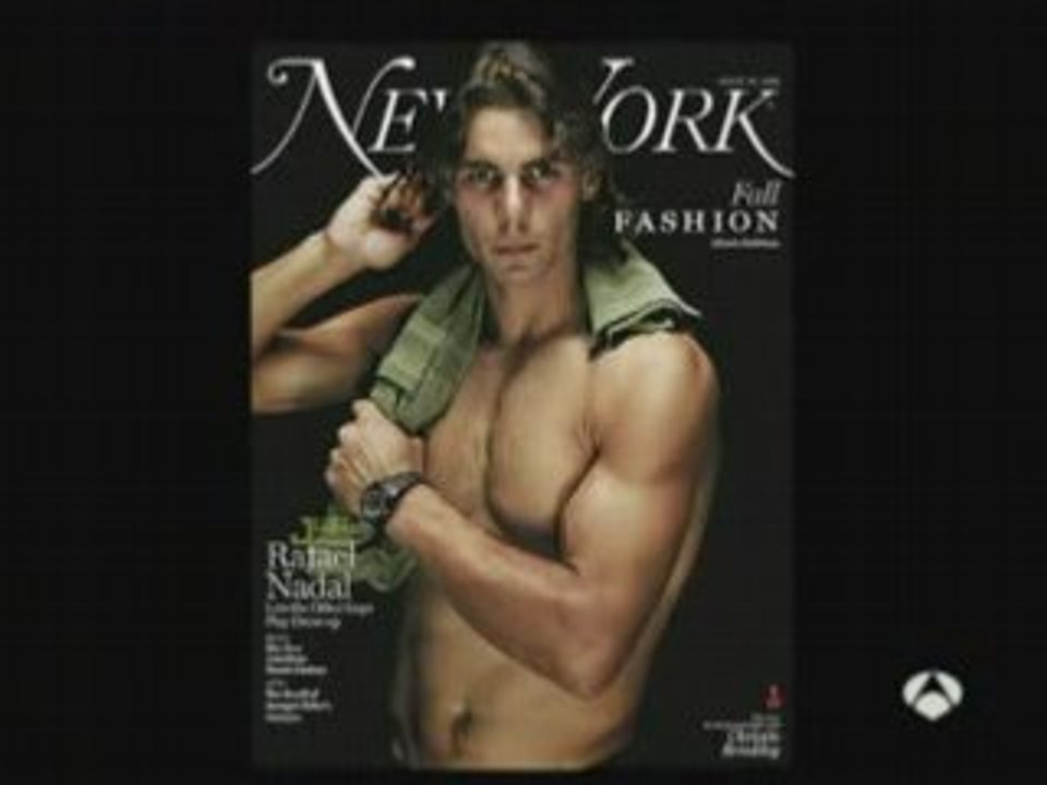 Rafa Nadal en la revista  New York