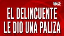 Delincuente muele a golpes a dueña de comercio que quiso evitar un robo