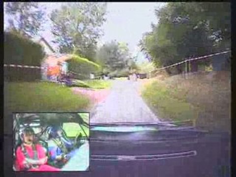 Onboard Hanquiez / Leclerc - Rallye du Boulonnais 2009 ES7