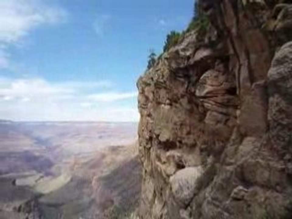 Gd canyon vue 360 degres pendant notre randonnee!