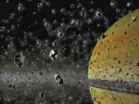 Les planetes Saturne et Pluton