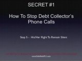 Stop Debt Collectors Calls Forever