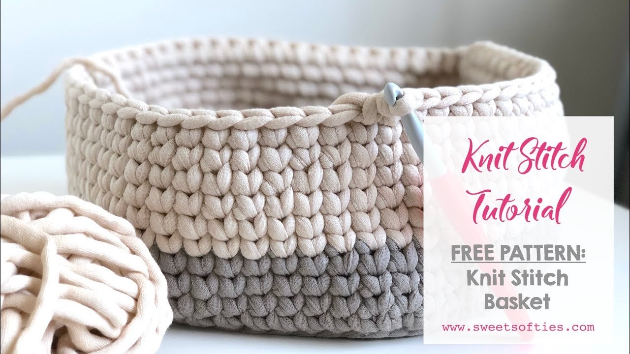 How to Crochet the Knit Stitch: Step-by-Step Tutorial for a Knit-Look ...
